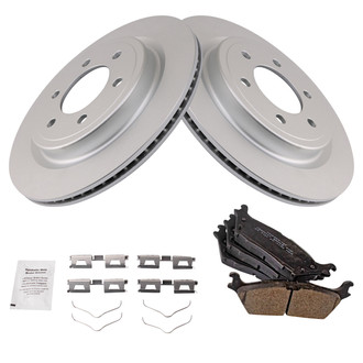 TRQ® - Disc Brake Kit with Ceramic Pads