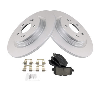 TRQ® - Rear Disc Brake Kit with Ceramic Pads