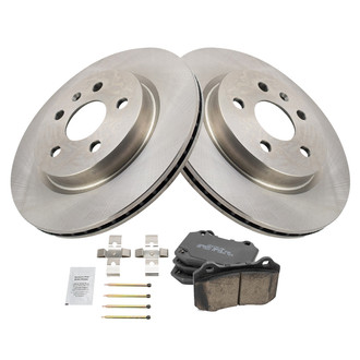 TRQ® - Rear Disc Brake Kit with Ceramic Pads