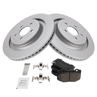 TRQ® - Rear Disc Brake Kit with Ceramic Pads