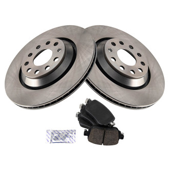 TRQ® - Rear Disc Brake Kit with Ceramic Pads
