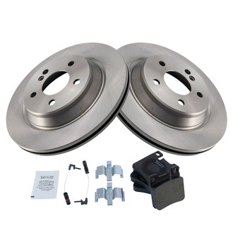 TRQ® - Rear Disc Brake Kit with Ceramic Pads