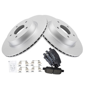 TRQ® - Rear Disc Brake Kit with Ceramic Pads