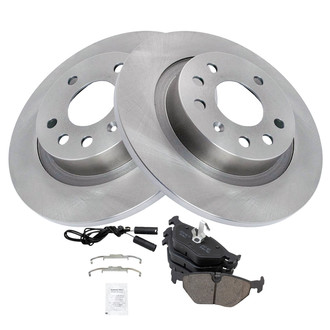 TRQ® - Rear Disc Brake Kit with Ceramic Pads