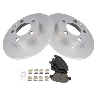 TRQ® - Rear Disc Brake Kit with Ceramic Pads