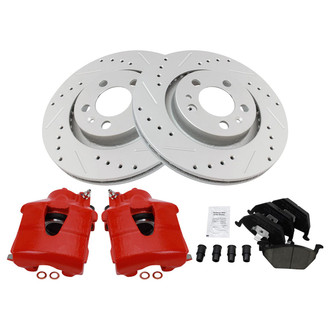 TRQ® - Performance Ceramic Brake Kit with Calipers