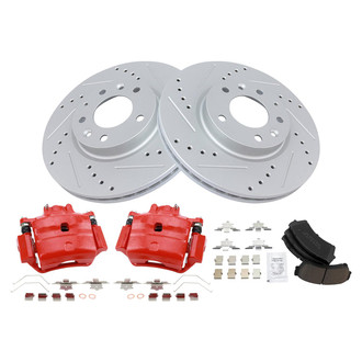TRQ® - Performance Ceramic Front Brake Kit with Calipers