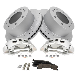TRQ® - Performance Ceramic Brake Kit with Calipers