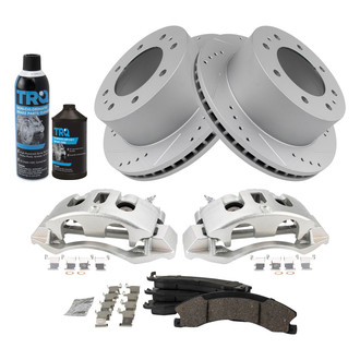 TRQ® - Performance Ceramic Rear Brake Kit