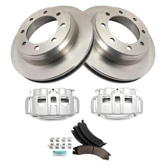 TRQ® - Rear Disc Brake Kit with Ceramic Pads and Calipers