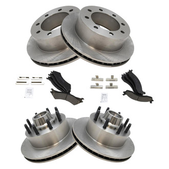 TRQ® - Disc Brake Kit with Ceramic Pads
