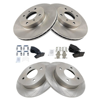 TRQ® - Disc Brake Kit with Ceramic Pads