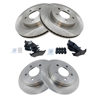 TRQ® - Disc Brake Kit with Ceramic Pads