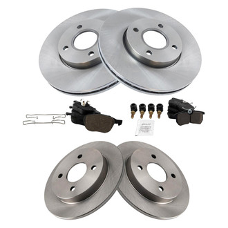 TRQ® - Disc Brake Kit with Ceramic Pads