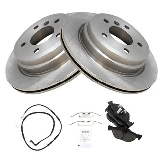TRQ® - Rear Disc Brake Kit with Ceramic Pads