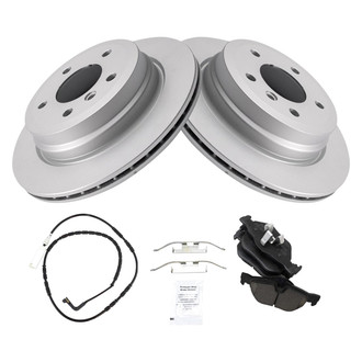TRQ® - Rear Disc Brake Kit with Ceramic Pads