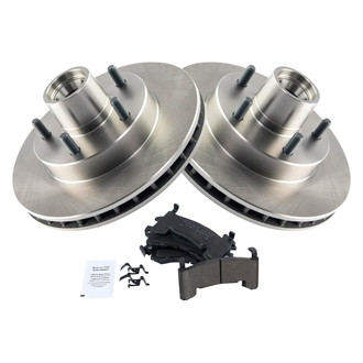 TRQ® - Front Disc Brake Kit with Ceramic Pads