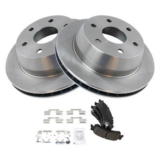 TRQ® - Rear Disc Brake Kit with Ceramic Pads