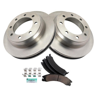 TRQ® - Rear Disc Brake Kit with Ceramic Pads