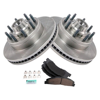 TRQ® - Front Disc Brake Kit with Ceramic Pads