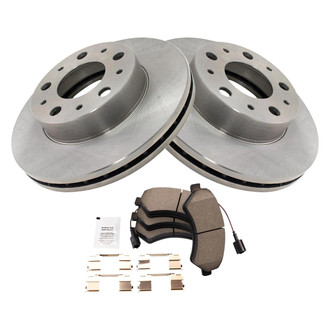 TRQ® - Front Disc Brake Kit with Ceramic Pads