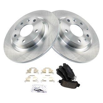 TRQ® - Rear Disc Brake Kit with Ceramic Pads