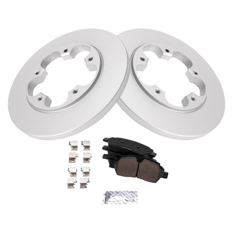 TRQ® - Rear Disc Brake Kit with Ceramic Pads