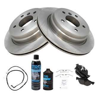 TRQ® - Rear Disc Brake Kit with Ceramic Pads