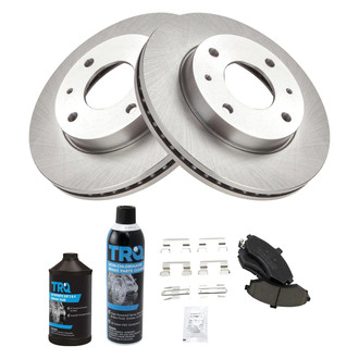 TRQ® - Front Disc Brake Kit with Ceramic Pads