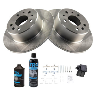 TRQ® - Rear Disc Brake Kit with Ceramic Pads