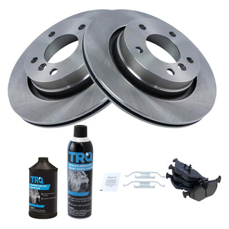 TRQ® - Rear Disc Brake Kit with Ceramic Pads