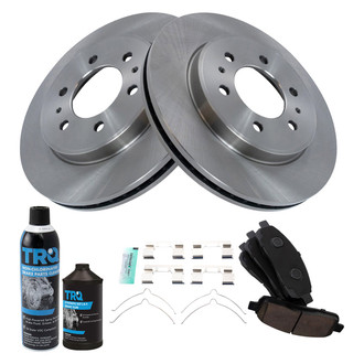 TRQ® - Front Disc Brake Kit with Ceramic Pads