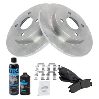 TRQ® - Rear Disc Brake Kit with Ceramic Pads