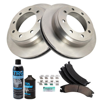 TRQ® - Rear Disc Brake Kit with Ceramic Pads
