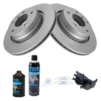 TRQ® - Rear Disc Brake Kit with Ceramic Pads