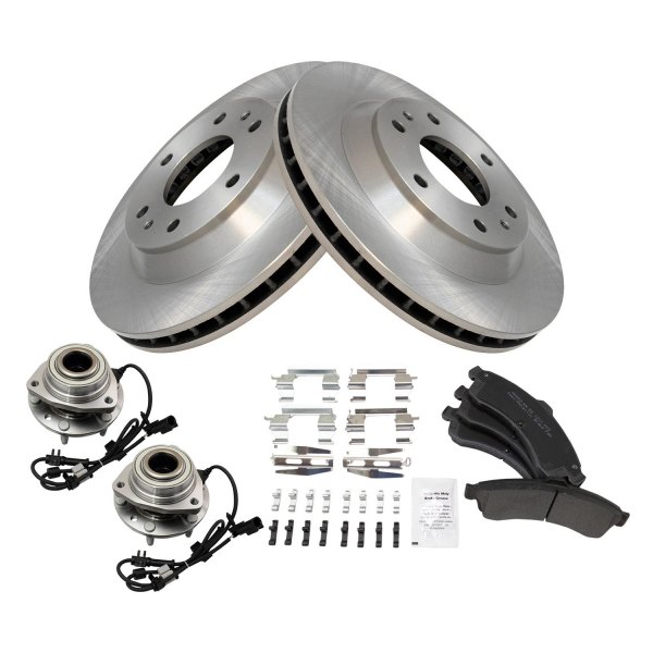 TRQ® - Performance Semi-Metallic Front Brake Kit