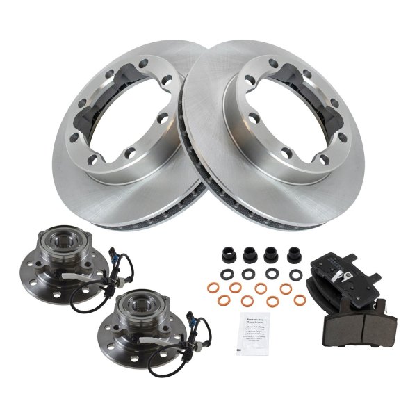 TRQ® - Performance Semi-Metallic Front Brake Kit