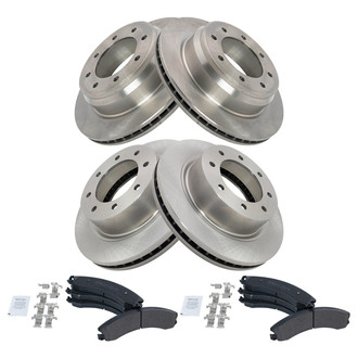 TRQ® - Performance Semi-Metallic Brake Kit