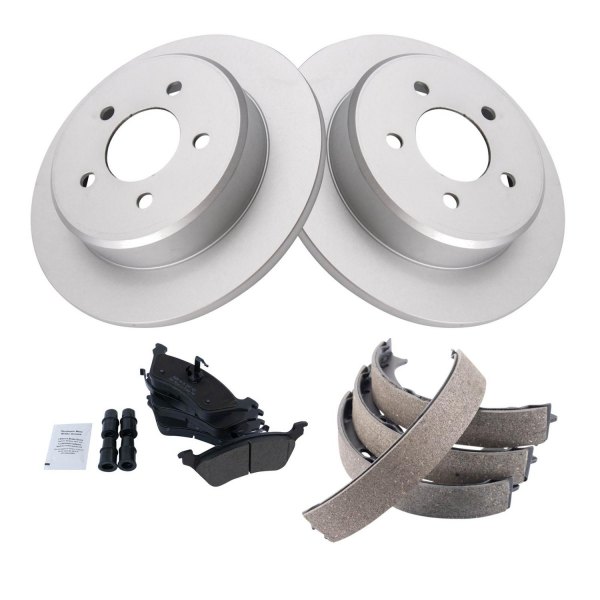 TRQ® - Performance Semi-Metallic Rear Brake Kit