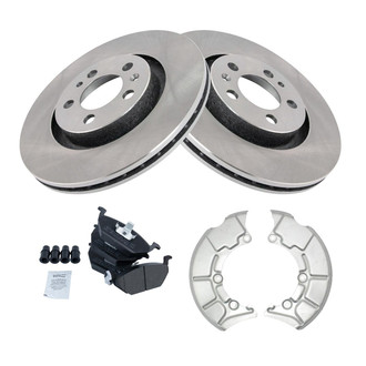 TRQ® - Performance Semi-Metallic Front Brake Kit