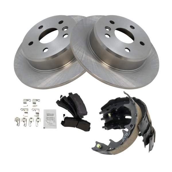 TRQ® - Performance Semi-Metallic Rear Brake Kit