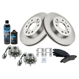 TRQ® - Performance Ceramic Front Brake Kit