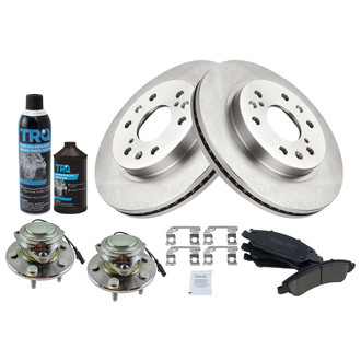 TRQ® - Performance Ceramic Front Brake Kit
