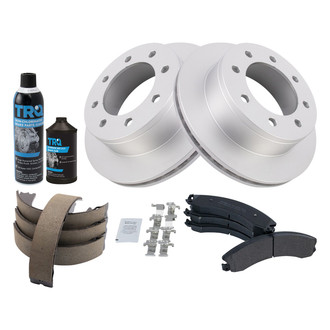 TRQ® - Performance Semi-Metallic Rear Brake Kit
