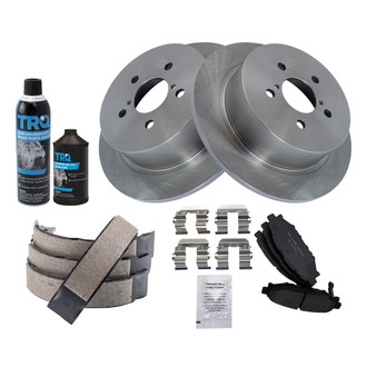 TRQ® - Performance Ceramic Rear Brake Kit