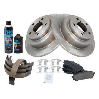 TRQ® - Performance Ceramic Rear Brake Kit
