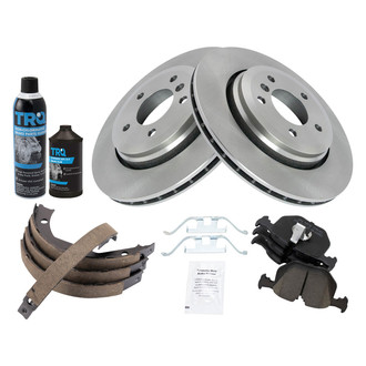 TRQ® - Performance Ceramic Rear Brake Kit