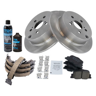 TRQ® - Performance Ceramic Rear Brake Kit