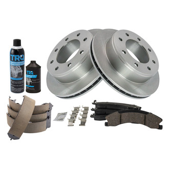 TRQ® - Performance Ceramic Rear Brake Kit