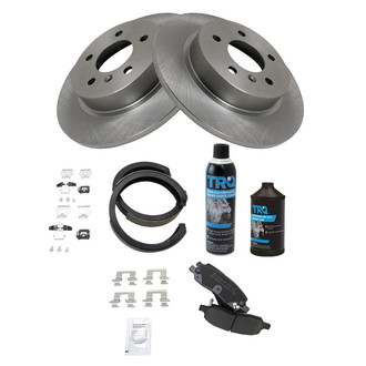 TRQ® - Performance Semi-Metallic Rear Brake Kit